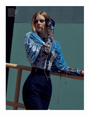 SAMARA WEAVING in Harper’s Bazaar Magazine, Spain January 2020