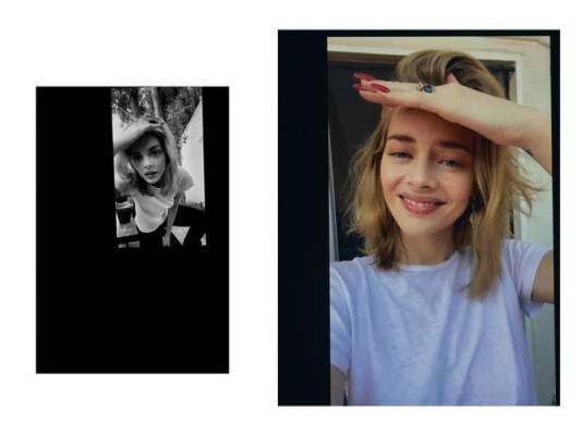 SAMARA WEAVING – Skype Photoshoot, May 2020