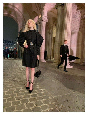 Samara Weaving – W Magazine Photo Diary for the Louis Vuitton Show, October 2019