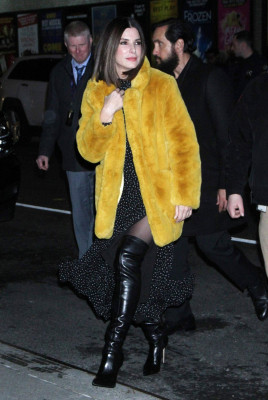 Sandra Bullock-Arrives to “The Late Show with Stephen Colbert” in NY