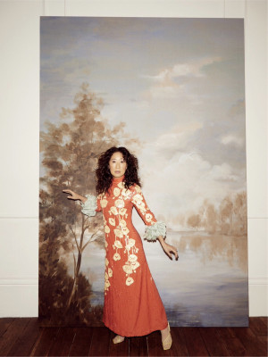 Sandra Oh by Zoë MacConnell for Emmy Magazine // 2021