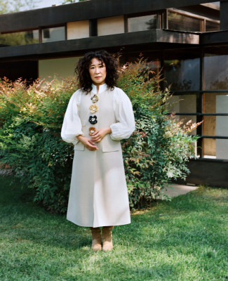 Sandra Oh by James Wright for The Cut || July/Aug 2021⁣