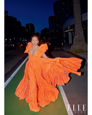 SANDRA OH in Elle Magazine, Canada June 2020