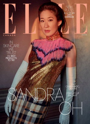 SANDRA OH in Elle Magazine, Canada June 2020