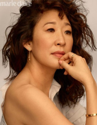 Sandra Oh – Marie Claire Magazine May 2019