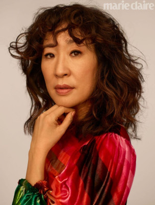 Sandra Oh – Marie Claire Magazine May 2019