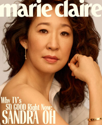 Sandra Oh – Marie Claire Magazine May 2019