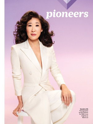Sandra Oh – TIME100 Magazine April/May 2019