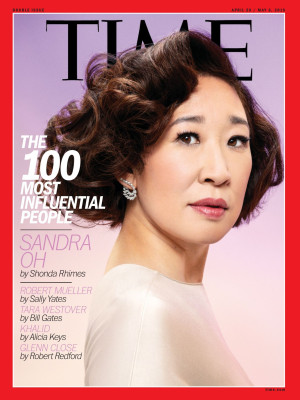 Sandra Oh – TIME100 Magazine April/May 2019