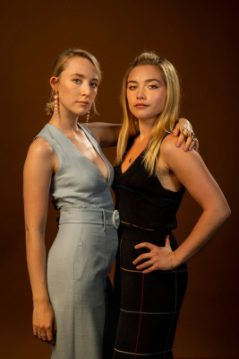 SAOIRSE RONAN and FLORENCE PUGH for LA Times, October 2019