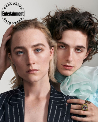 Saoirse Ronan and Timothée Chalamet – Entertainment Weekly Magazine 10/23/2019