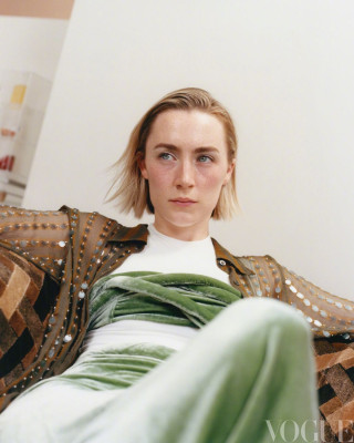 Saoirse Ronan for Vogue China, February 2024