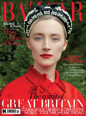 Saoirse Ronan – Harper’s Bazaar UK February 2019 Issue