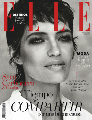 SARA CARBONERO in Elle Magazine, Spain July 2020