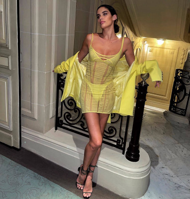 Sara Sampaio - Grey Goose x CR Fashion Book Party in Paris 09/30/2021