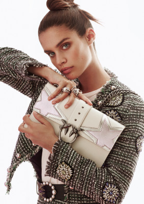 Sara Sampaio - photoshoot for Pinko Fall/Winter 2017/2018 Campaign
