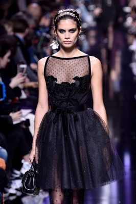 Sara Sampaio – Elie Saab Runway Show at 2017 PFW in Paris
