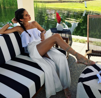 Sara Sampaio – REVOLVE festival at Coachella in Palm Springs