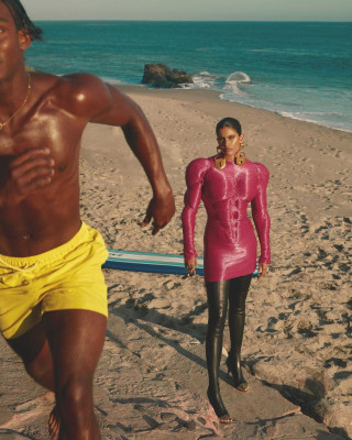 Sara Sampaio by Greg Swales for Harper&#039;s Bazaar Greece // June 2021