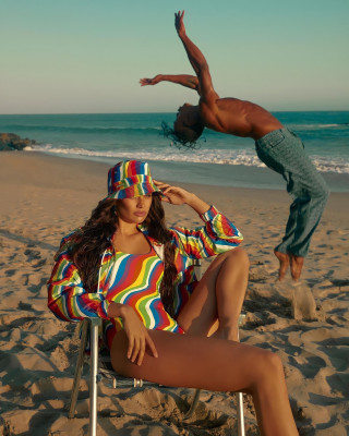 Sara Sampaio by Greg Swales for Harper&#039;s Bazaar Greece // June 2021