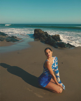 Sara Sampaio by Greg Swales for Harper&#039;s Bazaar Greece // June 2021
