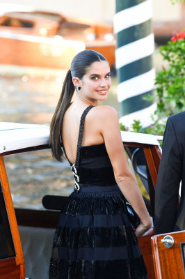 Sara Sampaio - Arriving at the 78th Venice IFF 09/01/2021