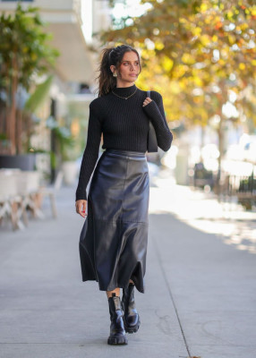 Sara Sampaio – Out at Paris Fashion Week Fall 2023