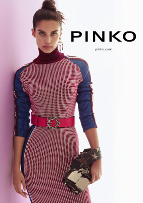 Sara Sampaio - photoshoot for Pinko Fall/Winter 2017/2018 Campaign