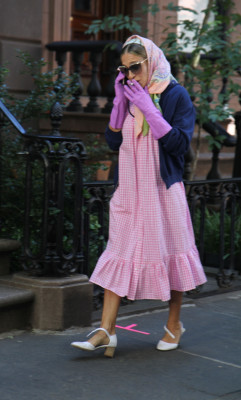 Sarah Jessica Parker - &#039;And Just Like That&#039; Set n New York 10/20/2021