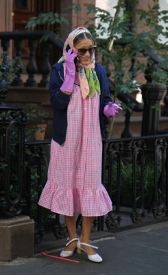 Sarah Jessica Parker - &#039;And Just Like That&#039; Set n New York 10/20/2021