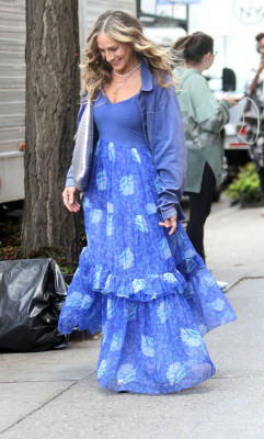Sarah Jessica Parker - &#039;And Just Like That&#039; Set n New York 10/22/2021