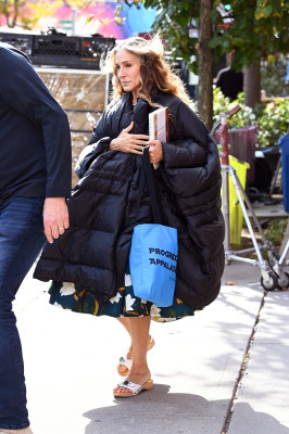 Sarah Jessica Parker - &#039;And Just Like That&#039; Set in Brooklyn 10/25/2021