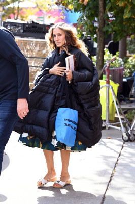 Sarah Jessica Parker - &#039;And Just Like That&#039; Set in Brooklyn 10/25/2021