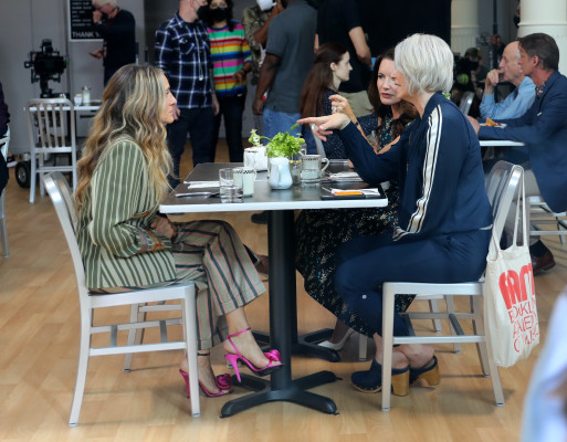 Sarah Jessica Parker - &#039;And Just Like That&#039; Set in Manhattan 10/26/2021