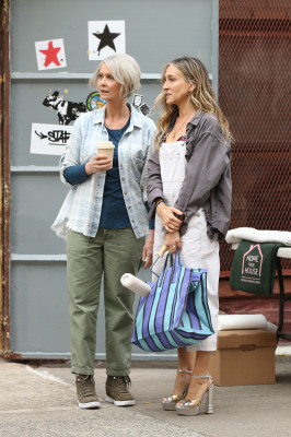 Sarah Jessica Parker - &#039;And Just Like That&#039; Set in Bushwick 11/02/2021