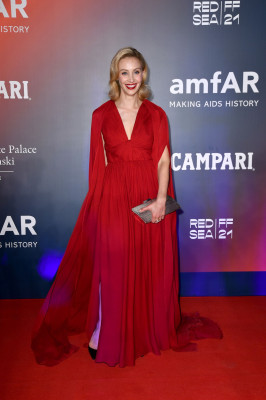 Sarah Gadon-AmfAR,The 78 Venice Film Festival