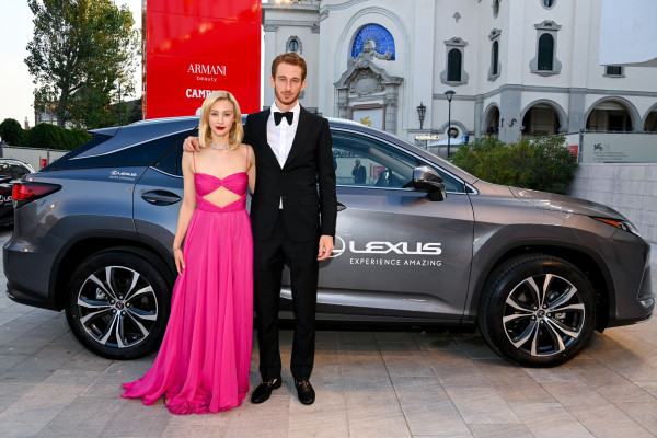 Sarah Gadon-Lexus at The 78th Venice Film Festival