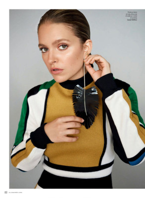 Sarah-Jeanne Labrosse – ELLE Québec October 2019 Issue