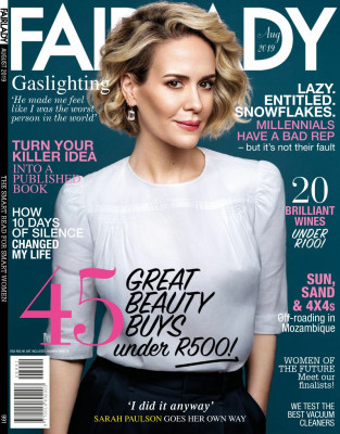 Sarah Paulson – Fairlady Magazine August 2019 Issue