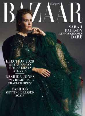 Sarah Paulson by Sam Taylor-Johnson for Harper's Bazaar // 2020