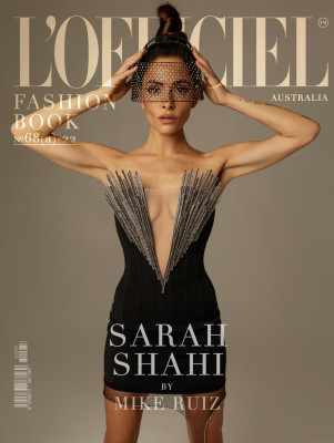 Sarah Shahi for L'officiel Fashion Book, October 2022