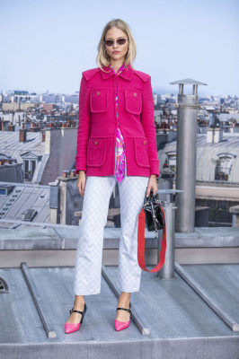 Sasha Luss – Chanel Show at Paris Fashion Week