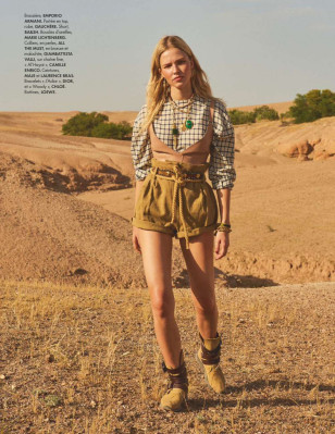 Sasha Luss – ELLE France 07/05/2019 Issue