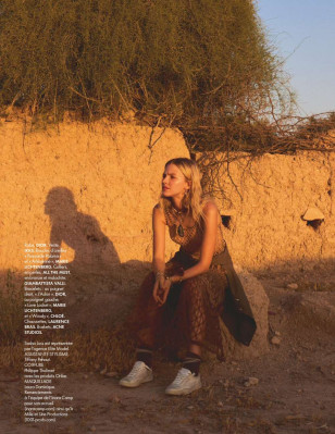 Sasha Luss – ELLE France 07/05/2019 Issue