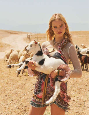 Sasha Luss – ELLE France 07/05/2019 Issue