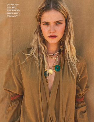 Sasha Luss – ELLE France 07/05/2019 Issue