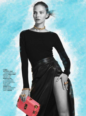 Sasha Luss for Madame Figaro France || September 2020