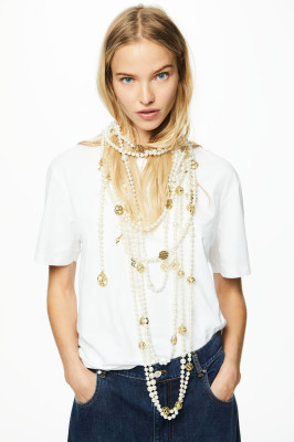 Sasha Luss for CH Herrera