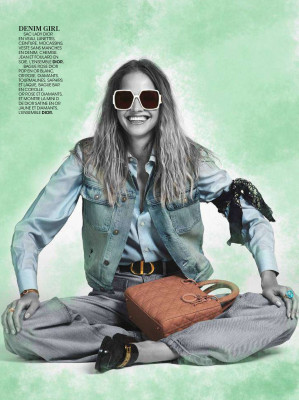 Sasha Luss for Madame Figaro France || September 2020