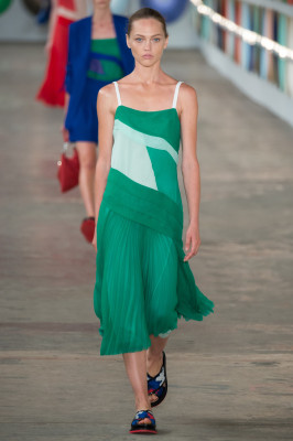 Sasha Pivovarova - Hugo Boss Spring/Summer 2018 Fashion Show in New York